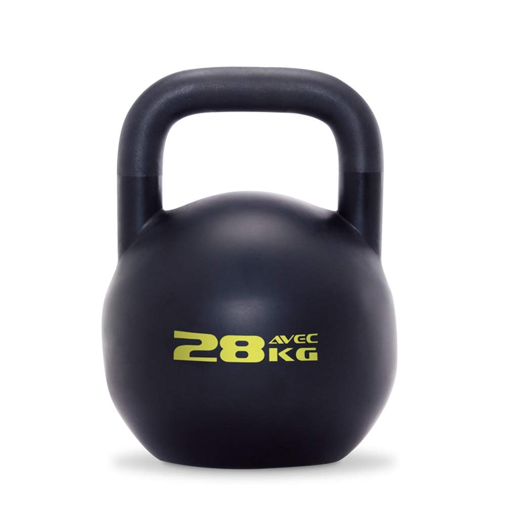 Amazon | ケトルベル HUAHUA ブラック鋳鋼スポーツケトルベル6キロ、8